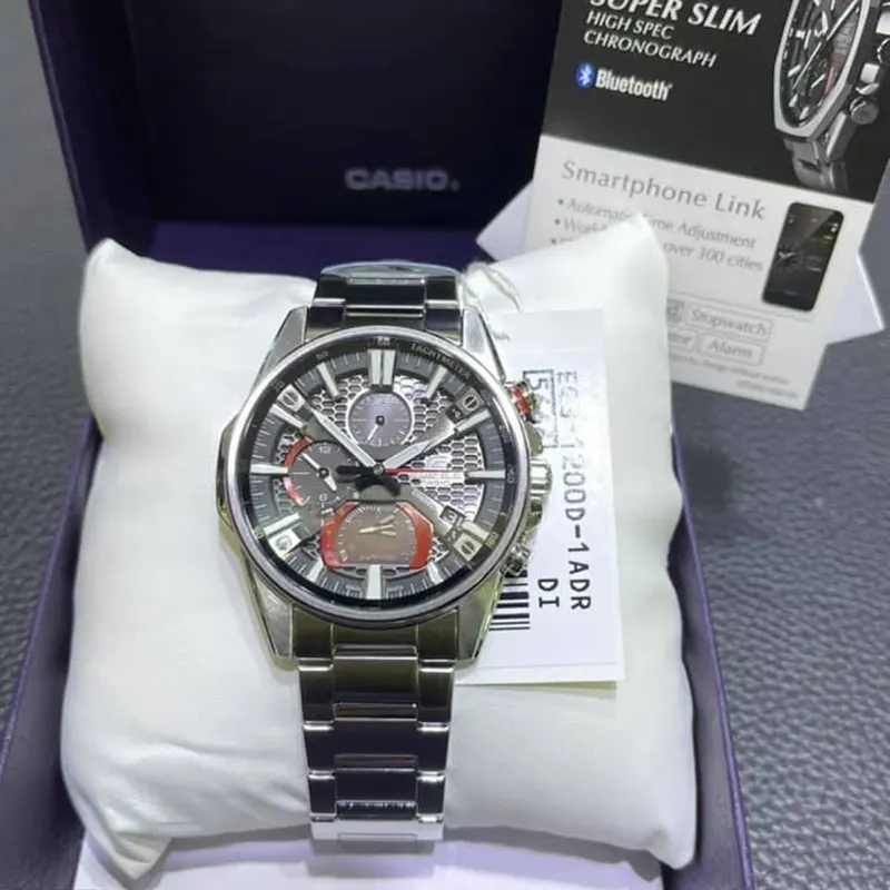 Casio Edifice Tough Solar Bluetooth Men’s Watch- EQB-1200D-1A